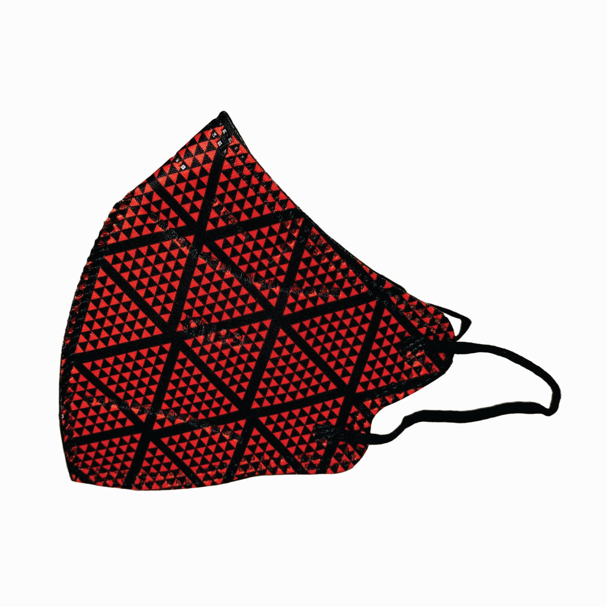 A39 - Red Bling Face Mask