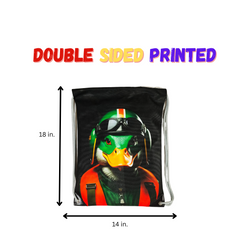 BD056 - 3D DUCK Drawstring Bag