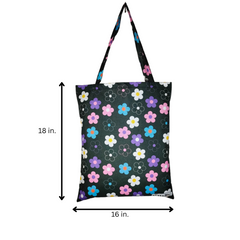 TB114 - Multi Flower Tote Bag