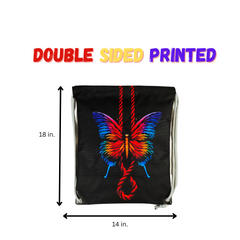 DB039 - 3D Butterfly Draswtring Bag