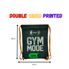 DB012 - 'GYM MOOD' Drawstring Bag