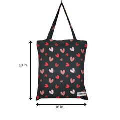 TB105 - Colourful Heart Tote Bag