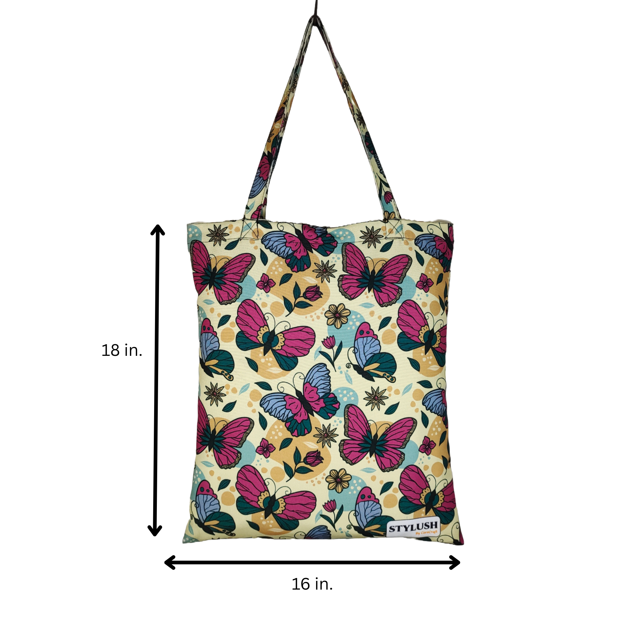 TB010 - Butterfly Tote Bag