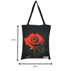 TB017 - Red Rose Tote Bag