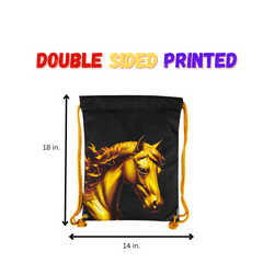 DB004 - Goldan Horse Drawstring Bag