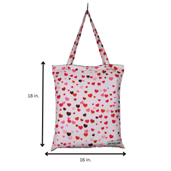 TB052 - Colorful heart Tote Bag