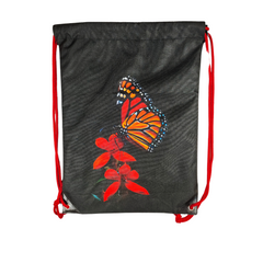 DB001 - Butterfly Drawstring Bag