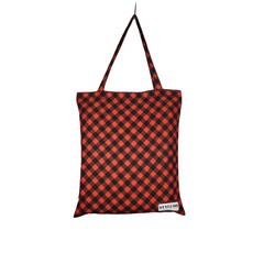 TB046 - Plaid Pattern Tote Bag