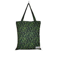 TB064 - Green leaf Tote Bag