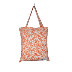 TB075 - Peach color Tote Bag