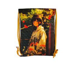 DB035 - 3D girl Drawstring Bag