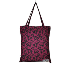 TB099 - Canvas Purple Tote Bag