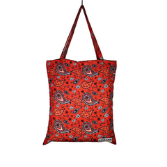 TB089 - RED Milticolor Tote Bag