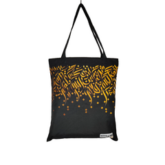 TB096 - Goldan Calligraphy Tote Bag