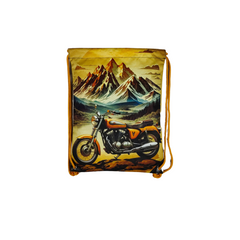 DB027 - 3D Bike Drawstring Bag