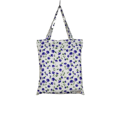 TB013 - Blue Flowers Tote Bag