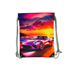 DB010 - Supercar Drawstring Bag